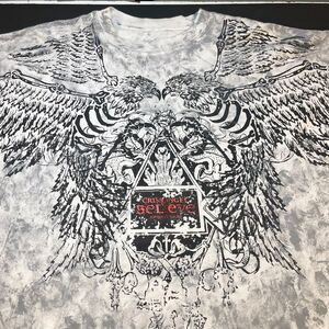 CHRIS ANGEL T SHIRT Mens  XXL Believe Cirque Du Soleil Magic Winged VINTAGE